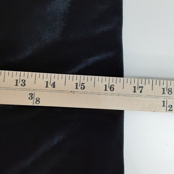 Vintage 90s Velour Evening Gown Y2K Bodycon Beaded Floor Length Cutout Dress 4 - Picture 14 of 14